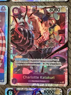 One Piece OP11 SR Lot All 10 Super Rare Cards - Fresh Case Pull Katakuri, Nami.. - Image 2