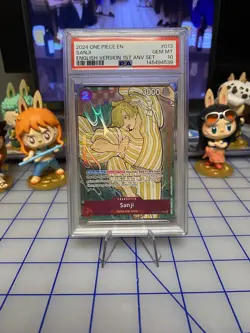 2024 ONE PIECE ENGLISH VERSION 1ST ANNIVERSARY SET #013 SANJI PSA 10 - Image 1