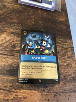 FOIL Lorcana Whispers in the Well - Spooky Sight - 165/204 FOIL - Image 1