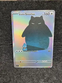 Pokemon Evoluition Cards Munchlax Snorlax - Image 1