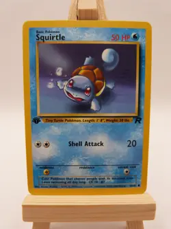 Pokemon 1st Edition Card - Squirtle 68/82 (Team Rockets Set) - Image 1
