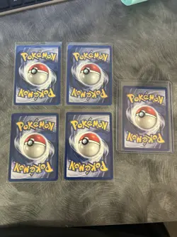 Team Rocket Lot Cards. Gyarados, Slowbro, Kadabra, Gloom, Rapidash - Image 2