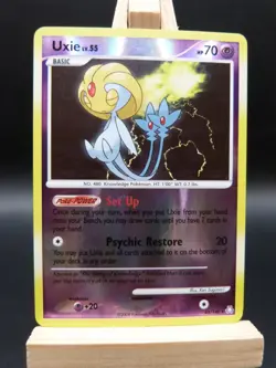 Pokemon Reverse Foil Card - Uxie 43/146 (Legends Awakened) - Image 1