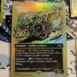 Draconautics Engineer MTG First Place Foil lot x6 lands 1 box topper (7 cards) - Image 5