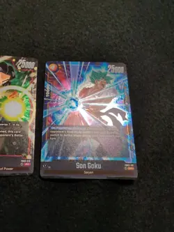 Dragon Ball Super Card Game FB02 Lot Of 3 Cards Golden Frieza Android 17 Goku - Image 4