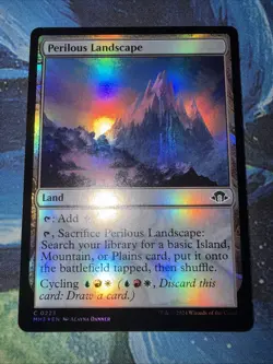 Perilous Landscape Modern Horizons 3 Foil - Image 1