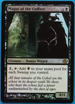 Magus of the Coffers FOIL Planar Chaos PLD Black Rare CARD (493714) ABUGames - Image 1