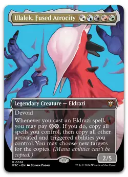 Ulalek, Fused Atrocity (Borderless) #16 (NM) Modern Horizons 3 M3C Magic MTG - Image 1