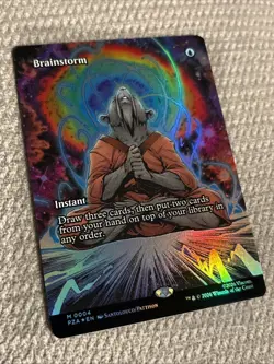 Magic Teenage Mutant Ninja Turtles M 0004 Brainstorm Foil TMNT - Image 2