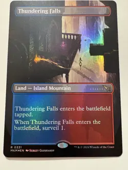 Thundering Falls (Borderless) Murders at Karlov Manor Foil - Image 1