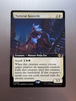 Turncoat Kunoichi - 260 - MTG: Teenage Mutant Ninja Turtles - Extended Art - Image 1