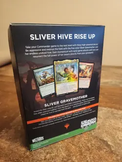 Factory Sealed MTG Commander Masters SLIVER SWARM Deck Magic the Gathering - Image 2