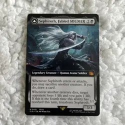 Sephiroth, Fabled SOLDIER (Extended Art) 0451 Final Fantasy Regular MTG - Image 1