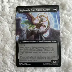 Sephiroth, Fabled SOLDIER (Extended Art) 0451 Final Fantasy Regular MTG - Image 2