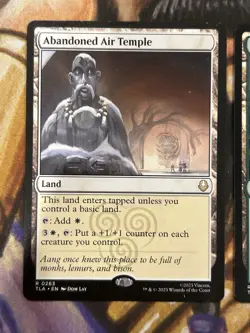 Ba Sing Se + Abandoned Air Temple (Regular) MTG Avatar Last Airbender - NM/M - Image 2