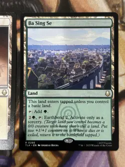 Ba Sing Se + Abandoned Air Temple (Regular) MTG Avatar Last Airbender - NM/M - Image 3