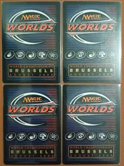 4x Mtg Nm Gold Bordered Metalworker Wcd World Champion Deck Magic The Gathering - Image 2