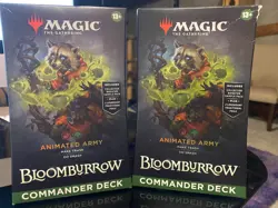 2 X Bloomburrow Commander Deck - Animated Army NEW SEALED MTG - Image 1