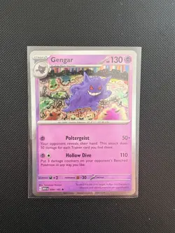 Pokemon TCG 151 Gengar 094/165 Cosmos Holo Exclusive Promo - Image 1