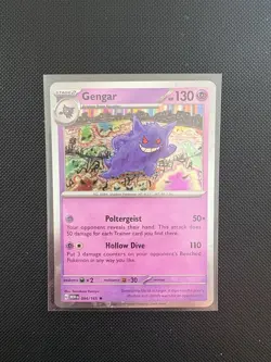 Pokemon TCG 151 Gengar 094/165 Cosmos Holo Exclusive Promo - Image 3