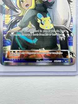 Pokemon Delinquent Full Art Promo Holo Trainer Supporter 98B/122 Alternate Art - Image 3