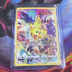 Pokemon TCG Pikachu Full Art Secret Rare Holo Crown Zenith 160/159 - Image 1