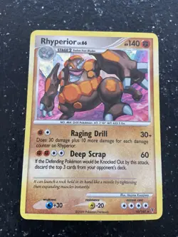 Pokemon TCG Rhyperior 10/147 Supreme Victors Holo - Image 1
