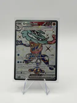 Pokemon Greninja EX Ultra Rare Holo Sv06 Twilight Masquerade 198/167 - Image 1