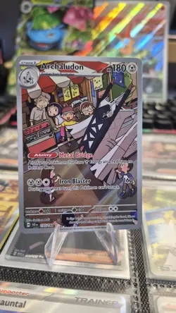 Archaludon 155/142 Illustration Rare Stellar Crown Pokemon - Image 1