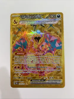 Charizard EX Full Art 228/197 SV03: Pokemon Obsidian Flames Hyper Rare - NM - Image 1