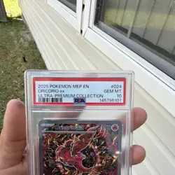 Pokemon Oricorio ex 024 Me Mega Evolution Promo Holo EX PSA 10 - Image 3