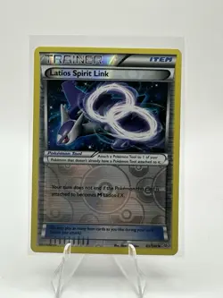 Latios Spirit Link 85/108 XY Roaring Skies Pokemon Reverse Holo Foil Rare NM+ - Image 1