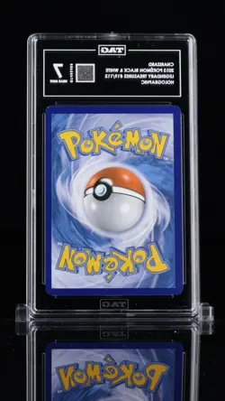 Pokemon Legendary Treasures 2013 Charizard Holo 19/113 Tag 7 Psa 7 - Image 2