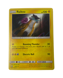 Pokemon TCG Raikou 32/73 Holo Shining Legends bonds MINT - Image 1