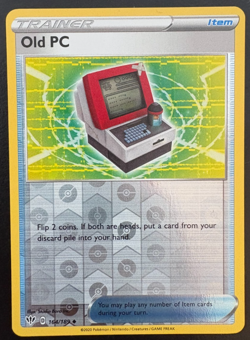 Pokemon Old PC Reverse Holo 164/189 Darkness Ablaze NM - Image 1
