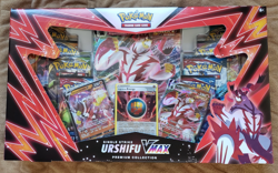 POKEMON URSHIFU VMAX SINGLE STRIKE PREMIUM COLLECTION BOX TCG SEALED TRADINGCARD - Image 1