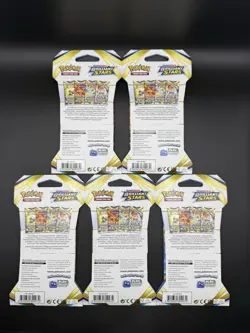 Pokemon TCG: Sword & Shield-Brilliant Stars Sleeved Booster Packs *5-Pack Lot* 820650809972 - Image 2