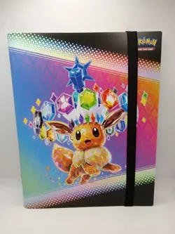Pokemon Prismatic Evolutions Pokemon Binder (No packs, binder only) Never Used - Image 1