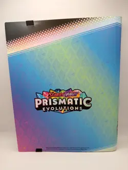 Pokemon Prismatic Evolutions Pokemon Binder (No packs, binder only) Never Used - Image 2