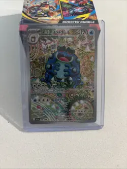 Pokemon TCG Seismitoad Illustration Rare Black Bolt 105/086 English Edition - Image 1