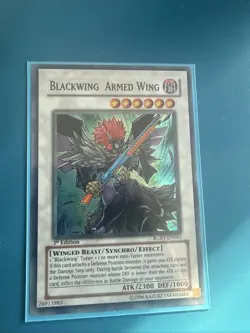 Blackwing Armed Wing RGBT-EN041 Raging Battle 1st Edition - Image 1