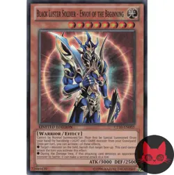 Yugioh Black Luster Soldier - Envoy of the Beginning CT10-EN005 Super Rare NM - Image 1
