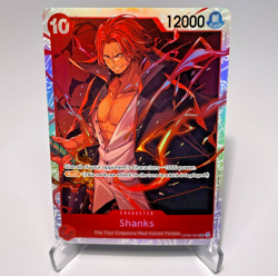 One Piece Card Game – Shanks – OP09-004 – SR – English – NM - Image 1
