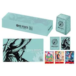 One Piece Card Game 1st Anniversary Set - Playmat & Promo - Japanese Sealed - Image 1