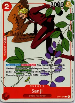 Sanji (Gift Collection 2023) R One Piece Promotion Cards OP01-013 NM Foil - Image 1