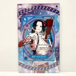 ONE PIECE TCG EXTENDED ART ACRYLIC ALLOY CASE CARD BOA HANCOCK SP EB03-026 L28 - Image 2