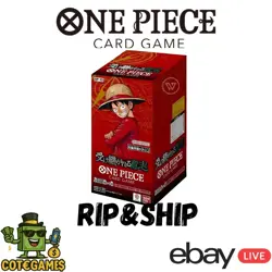 [LIVE] [Rip&Ship] One Piece TCG Booster Box OP13 OP-13 - JP JAP - Image 1