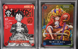 PSA 10 Monkey D Luffy ST21-014 & P-043 ONE PIECE Magazine & JUMP Promo ONE PIECE - Image 4