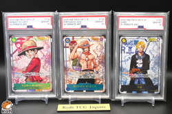 PSA 10 Luffy Ace Sabo SEC OP13-118 OP13-119 OP13-120 3Brothers SQ ONE PIECE Card - Image 1