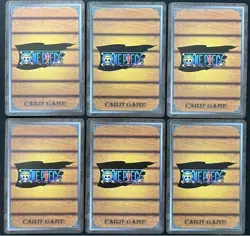 ONE PIECE TCG PROMO (TOURNAMENT LUCCA 2006) CA FULL SET NM ITA - Image 2